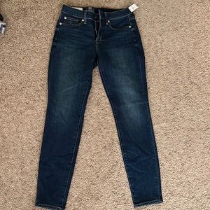 Gap size 28 new curvy true skinny mid rise jeans